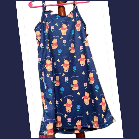 Disney Winnie the Pooh Blue Nightgown/Dress 4/5 - Picture 7 of 7